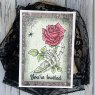 Woodware Woodware Clear Stamps Bones & Rose | Set of 5