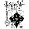 Woodware Woodware Clear Stamps Winter Bauble