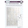 Creative Expressions Companion Colouring Stencil Shimmering Snowflakes | 6 x 8 inch | Set of 2