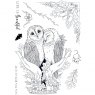 Pink Ink Designs Pink Ink Designs Clear Stamp An Owl In The Hand | Set of 9