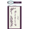 Jamie Rodgers Creative Expressions Stencil by Jamie Rodgers Entwined Rose | 4 x 8 inch