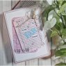 Woodware Woodware Clear Stamps Mini Notebook Page