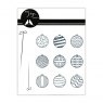 Two Jays Clear Stamp Baubles | Set of 11
