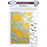 Creative Expressions Companion Colouring Stencil Bold Blooms | 6 x 8 inch | Set of 2