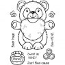Woodware Woodware Clear Stamps Honey Bear Gnome | Set of 9