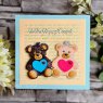 Jamie Rodgers Jamie Rodgers Craft Die Everlasting Love Teddy Bear | Set of 10