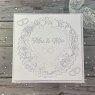 Jamie Rodgers Creative Expressions Stencil by Jamie Rodgers Entwined Love | 6 in x 6 inch