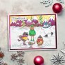 Jane's Doodles Creative Expressions Jane's Doodles Clear Stamps Snow Fun | Set of 20