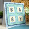 Moonstone Dies Hunkydory Moonstone Lovely Lace Nesting Dies Squares | Set of 6