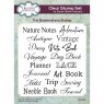 Taylor Made Journals Creative Expressions Taylor Made Journals Clear Stamp Set The Bookmakers | Set of 18