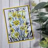 Creative Expressions Creative Expressions Rubber Stamp Daffodil Tapestry