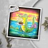 Pink Ink Designs Pink Ink Designs Clear Stamp What's Up Croc? | Set of 11