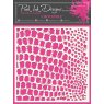 Pink Ink Designs Pink Ink Designs Crocodile Stencil | 7 x 7 inch
