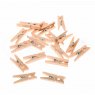 Woodware Wooden Mini Clothes Pegs | Pack of 50