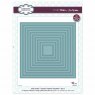Sue Wilson Craft Dies Noble Collection Double Pierced Squares Set B | Set of 10