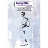 IndigoBlu A6 Rubber Mounted Stamp Lost in Benidorm