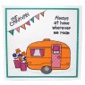 Woodware Woodware Clear Stamps Caravan | Set of 4