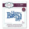 Sue Wilson Craft Dies Expressions Collection Ransom Note Birthday