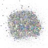Cosmic Shimmer Cosmic Shimmer Holographic Glitterbitz Silver Gems | 25ml
