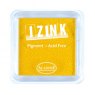 Aladine Izink Pigment Ink Pad Yellow | 5cm x 5cm