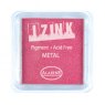 Aladine Izink Pigment Ink Pad Metal Pink | 5cm x 5cm